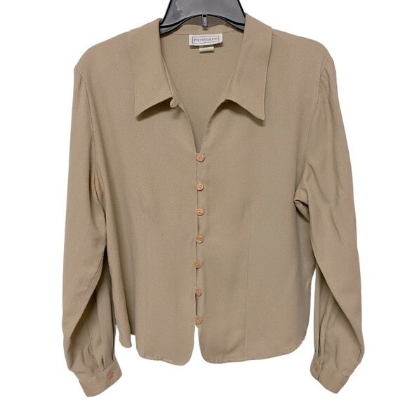 Impressions of California Women’s Button-Down Blouse - Picture 1 of 8